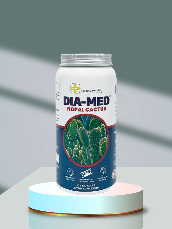 Dia-Med Nopal Cactus | Best Diabetes Supplement Singapore | Herbal Pharm  Singapore