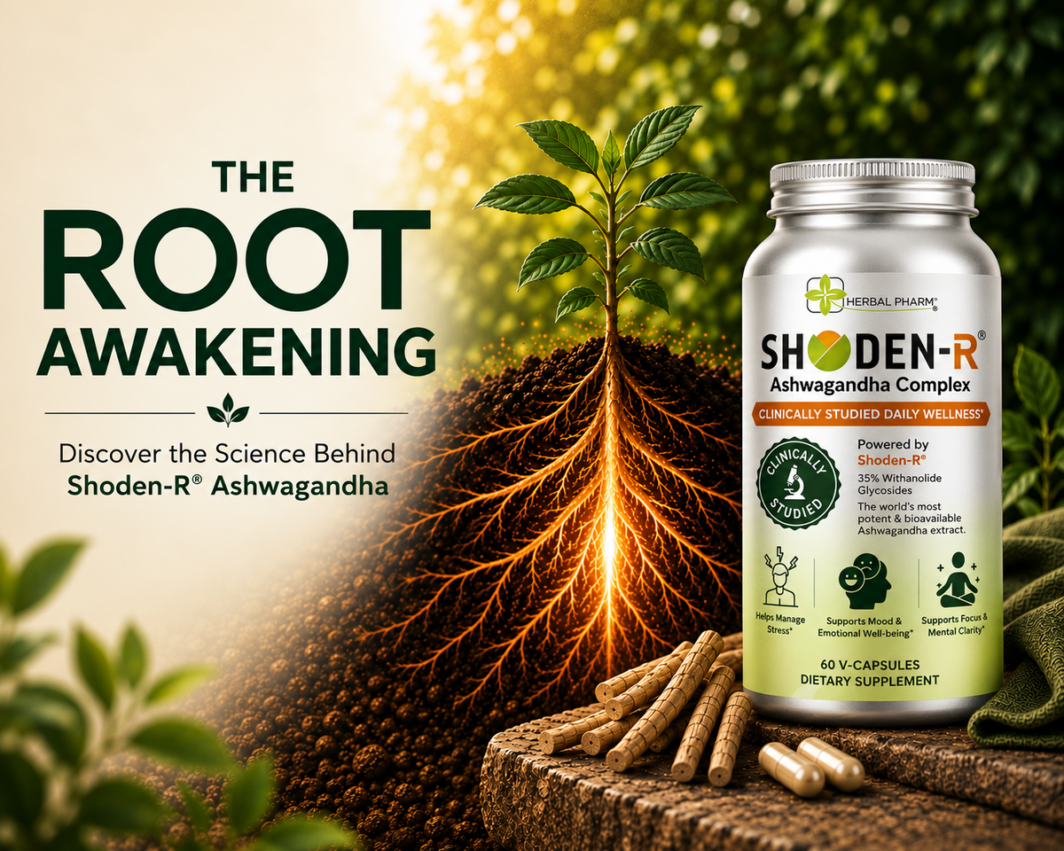 The Root Awakening: Discover the Science Behind Shoden-R® Ashwagandha