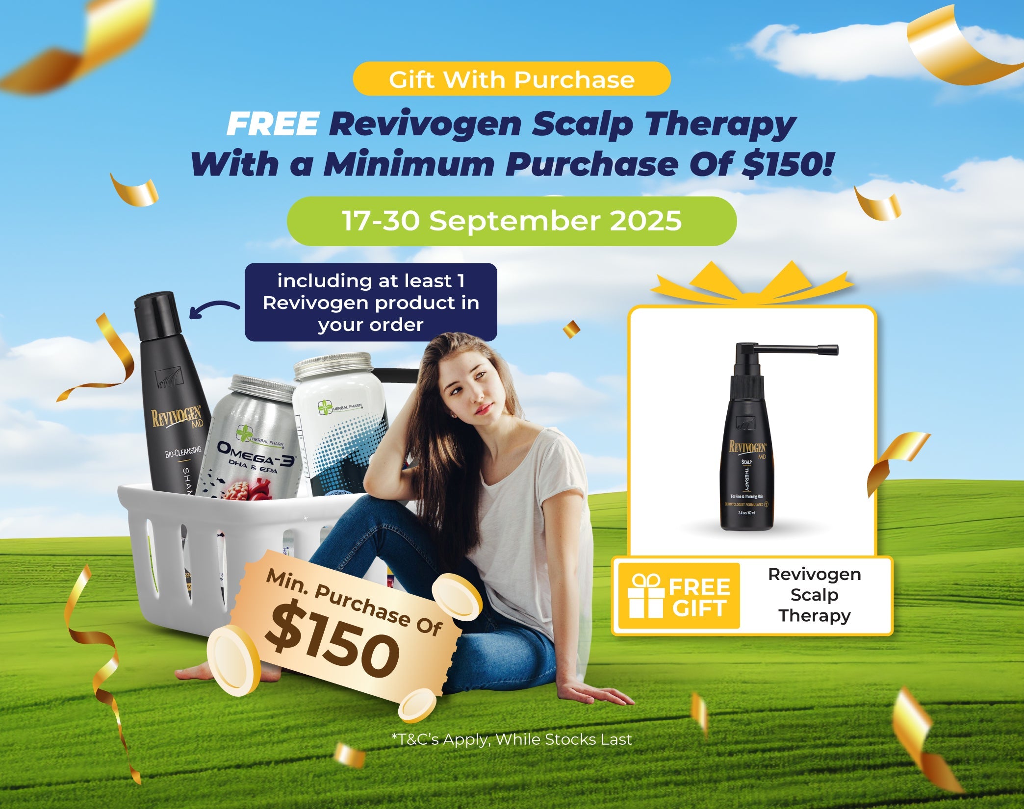 Promo - Free Revivogen Scalp Therapy