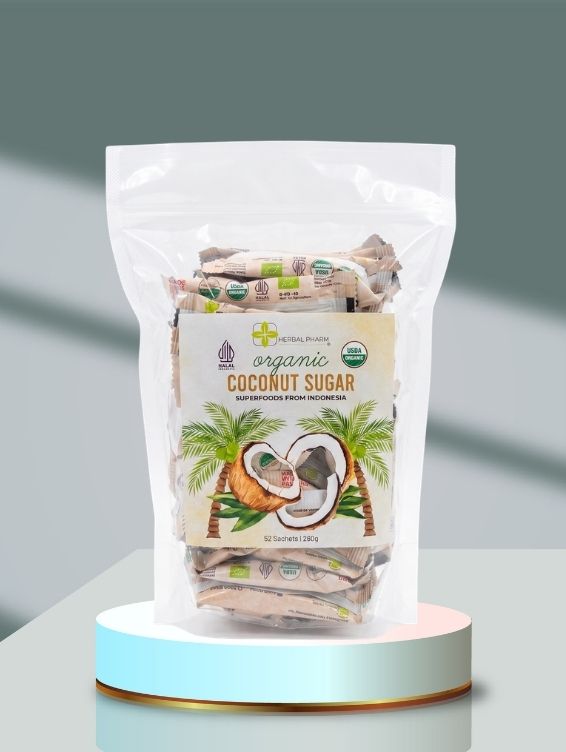 Organic Coconut Sugar Sachets, 5g x 52 Sachets