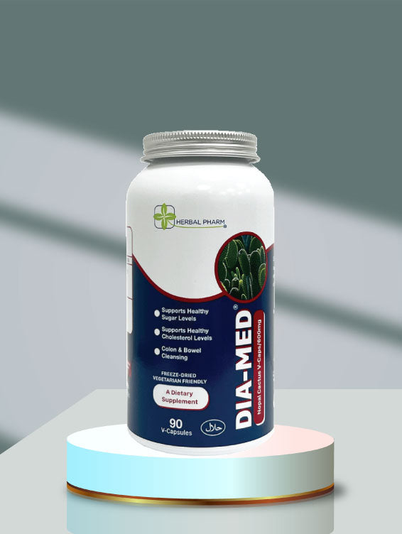 Dia-Med Nopal Cactus, 90 V-Capsules