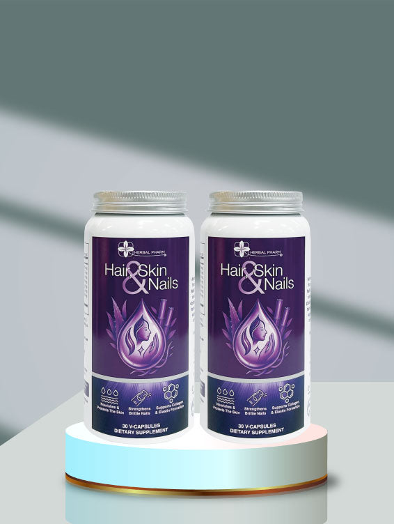(Twin Set) Hair, Skin, and Nails, 30 V-Capsules