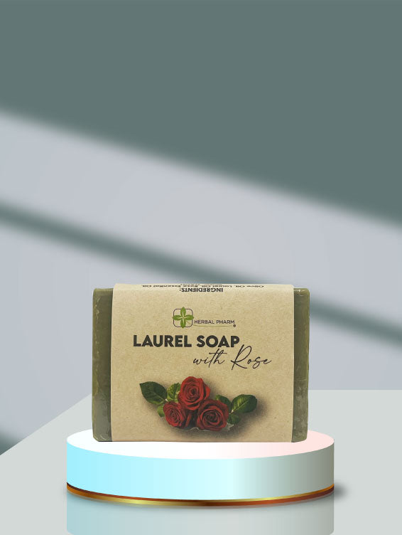 Aleppo Laurel Soap with Rose, 125g