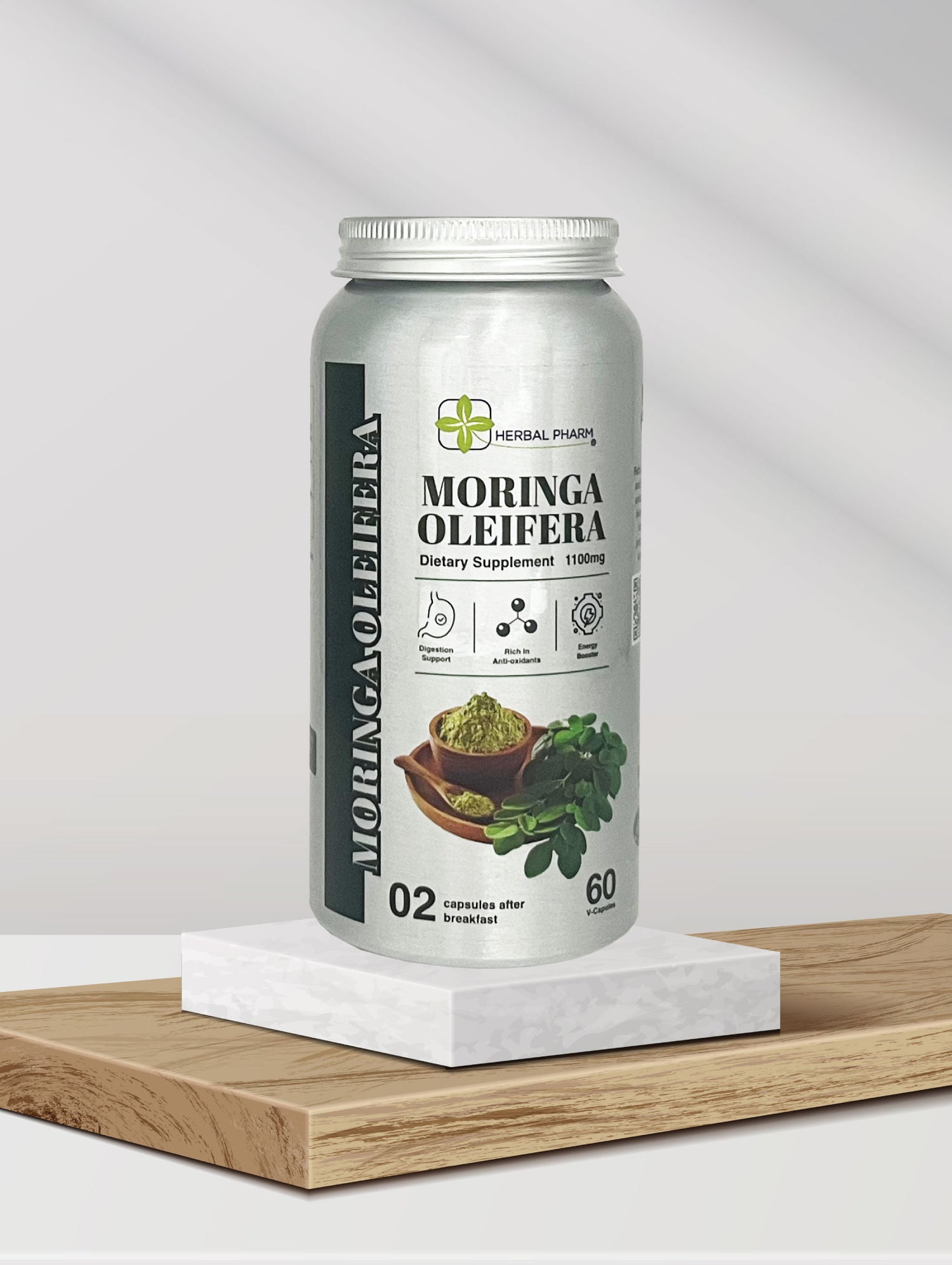 Moringa Oleifera, 60 V-Capsules