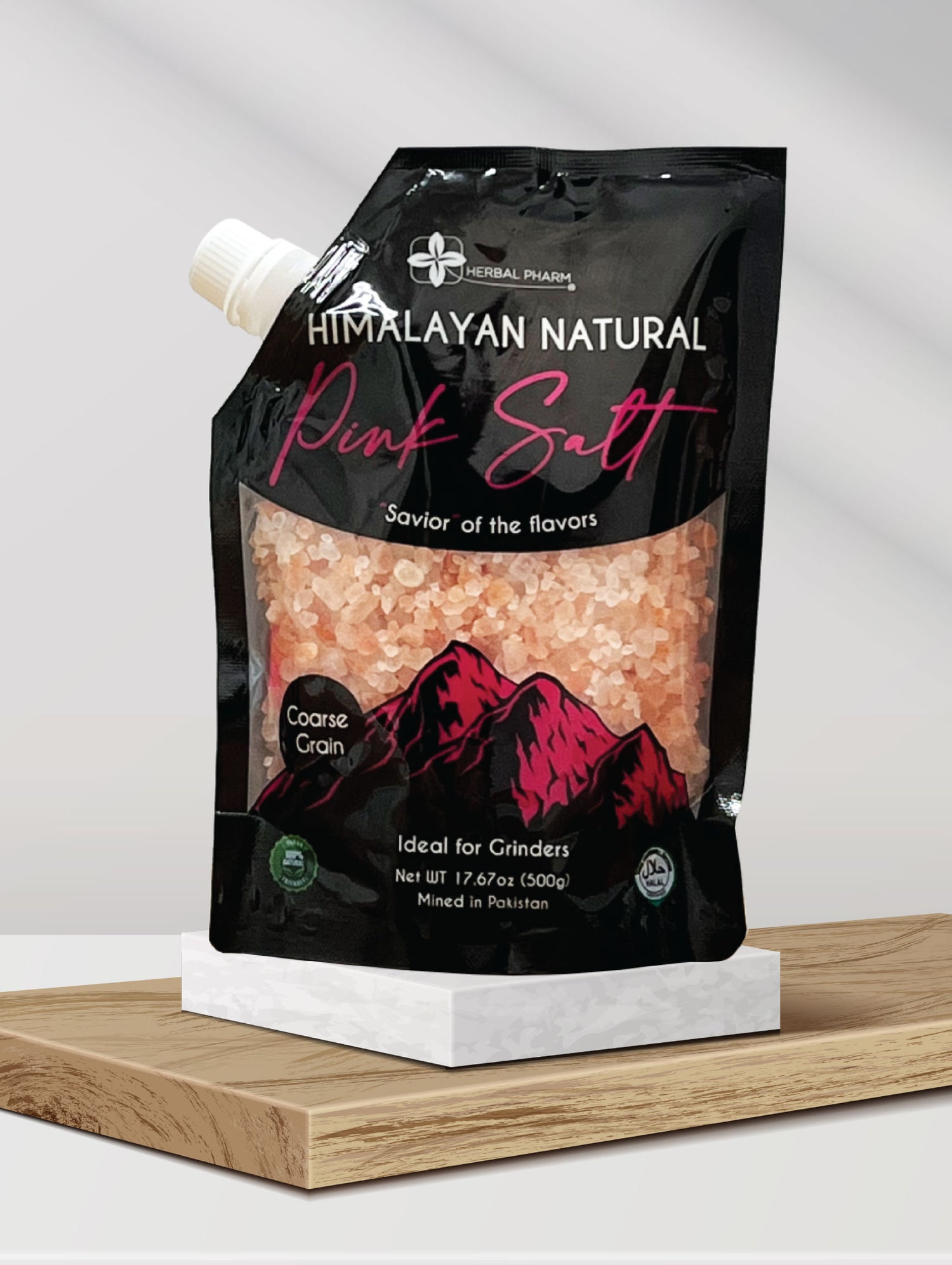 Himalayan Natural Pink Salt Coarse, 500g
