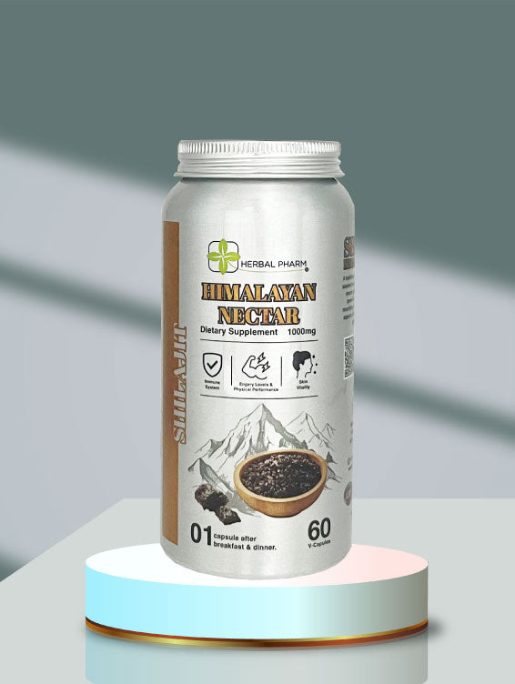 Shilajit Himalayan Nectar, 60 V-Capsules