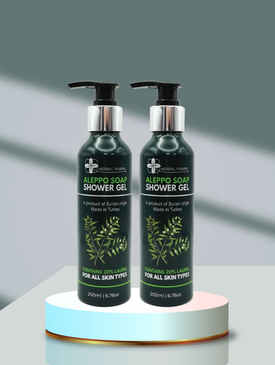 (Bundle of 2) Aleppo Soap Shower Gel, 200ml