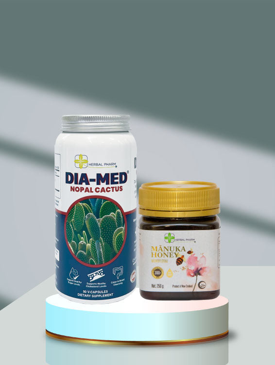 (Duo Set) Dia-Med Nopal Cactus & Manuka Honey 300+