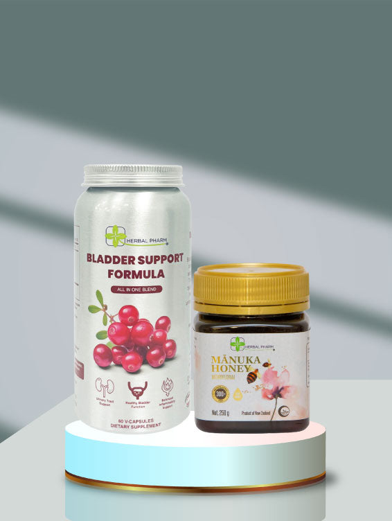 (Duo Set) Bladder Support & Manuka Honey 300+