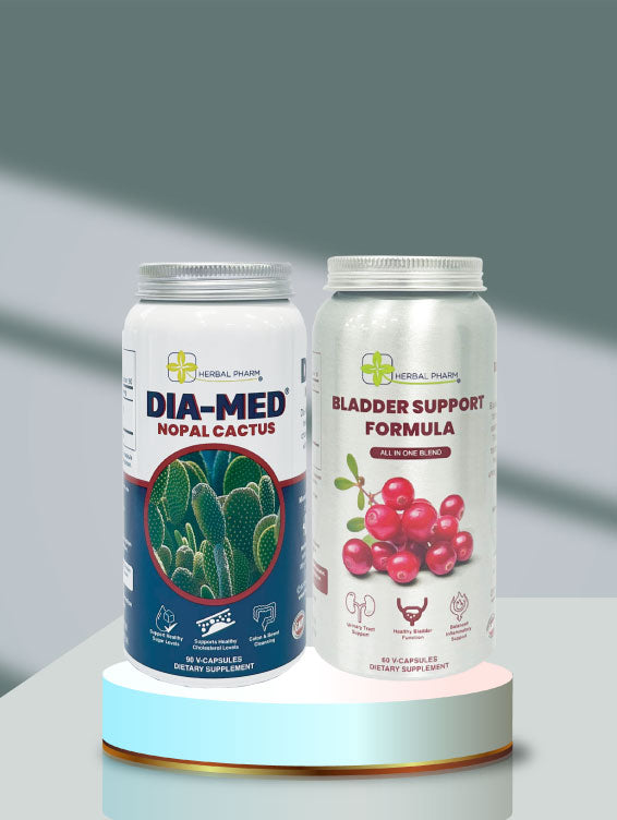(Duo Set) Dia-Med Nopal Cactus & Bladder Support
