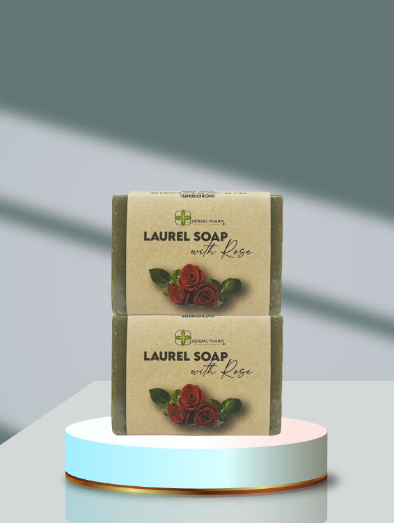 (Twin Set) Aleppo Laurel Soap with Rose, 125g