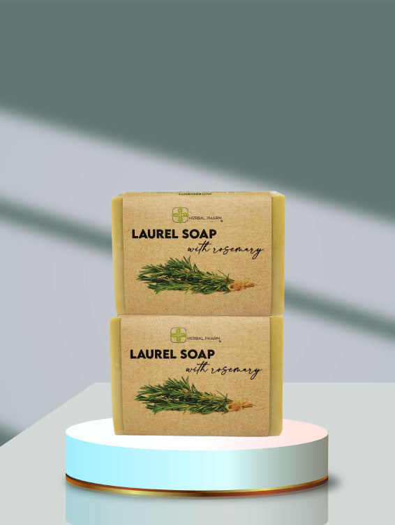 (Twin Set) Aleppo Laurel Soap with Rosemary, 125g