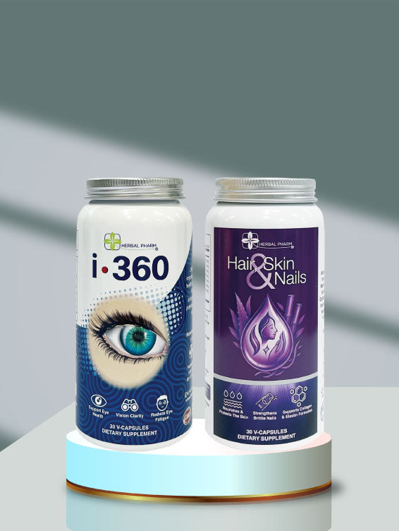 (Duo Set) i.360 & Hair, Skin, and Nails